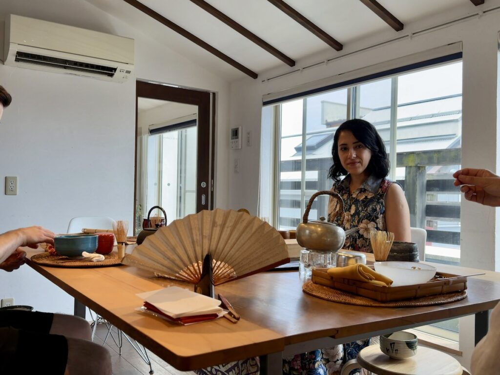 Guests from Turkey at Atelier & Gallery Ichirin in Kamakura