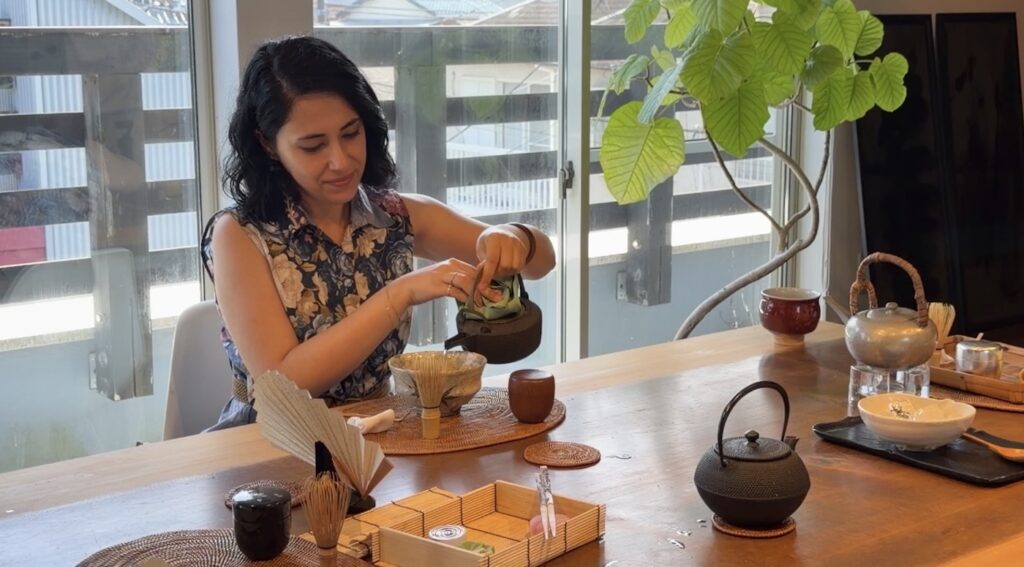 Guests from Turkey at Atelier & Gallery Ichirin in Kamakura