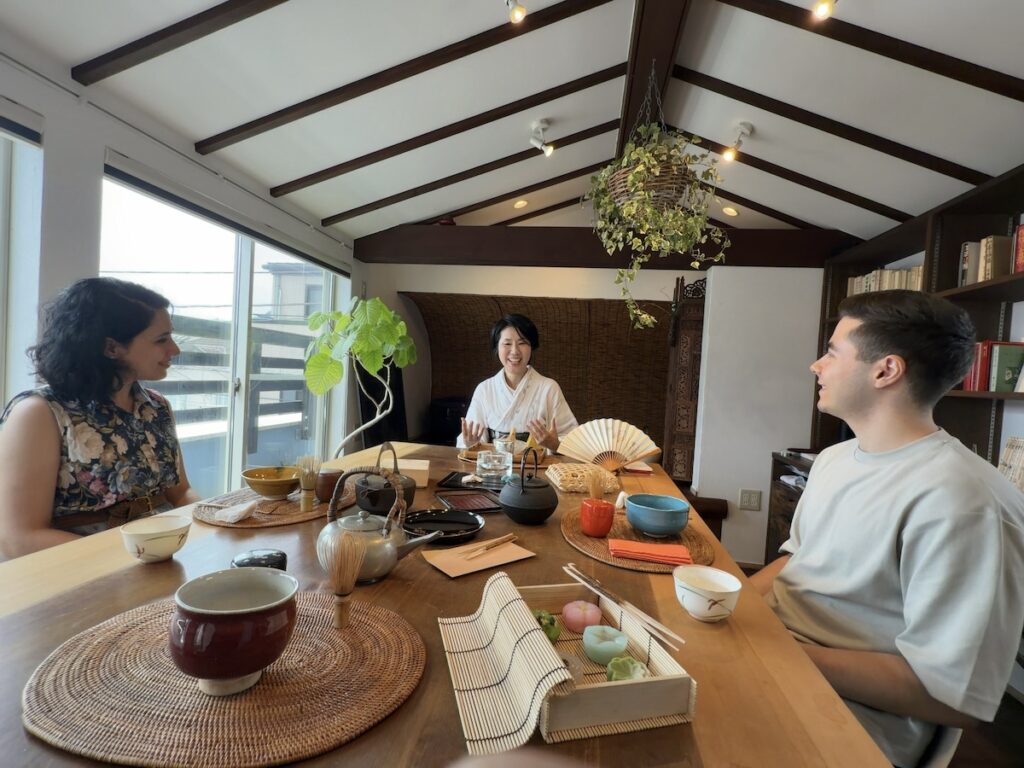 Guests from Turkey at Atelier & Gallery Ichirin in Kamakura
