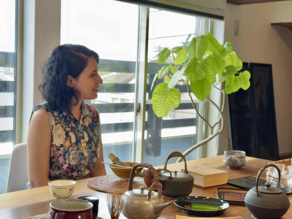 Guests from Turkey at Atelier & Gallery Ichirin in Kamakura