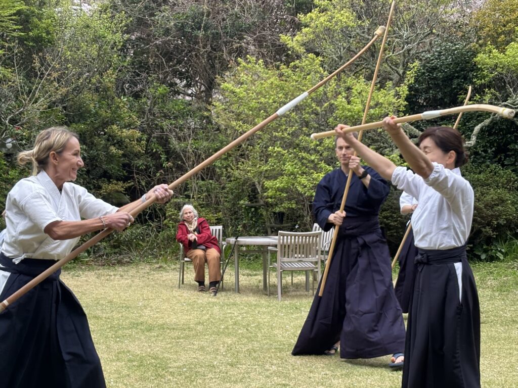 Naginata Experience at Hase bettei