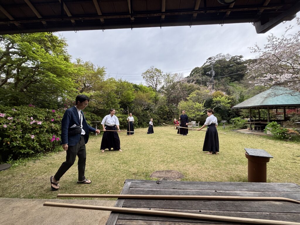 Naginata Experience at Hase bettei