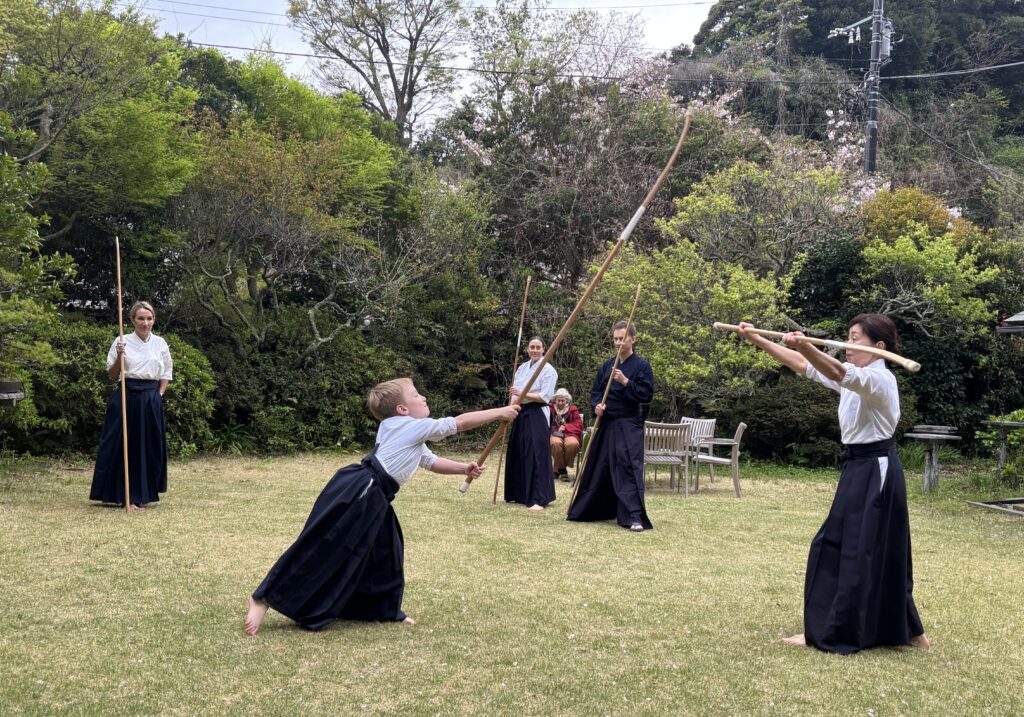 Naginata Experience at Hase bettei