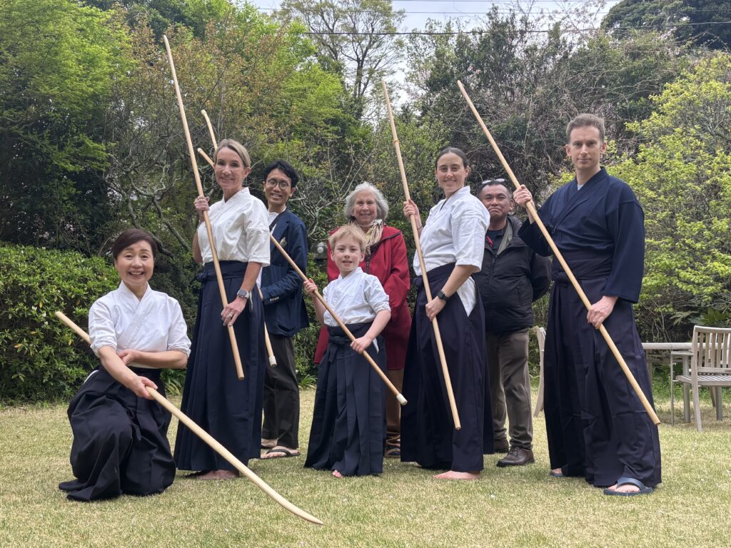 Naginata Experience at Hase bettei