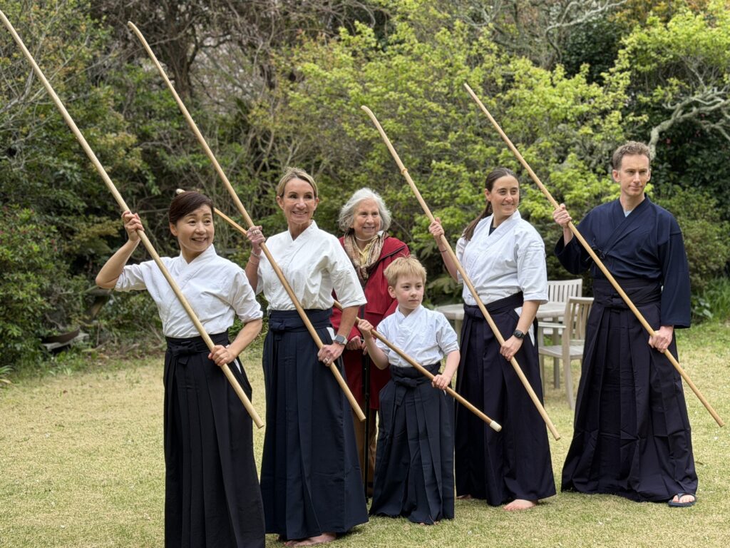 Naginata Experience at Hase bettei