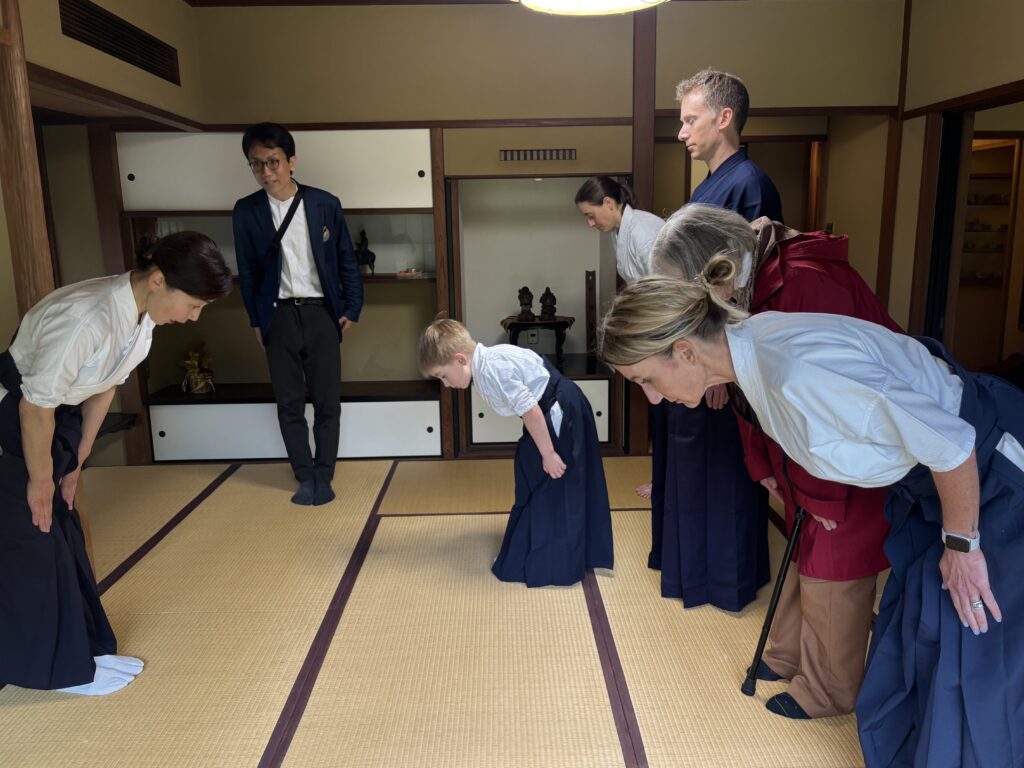 Naginata Experience at Hase bettei