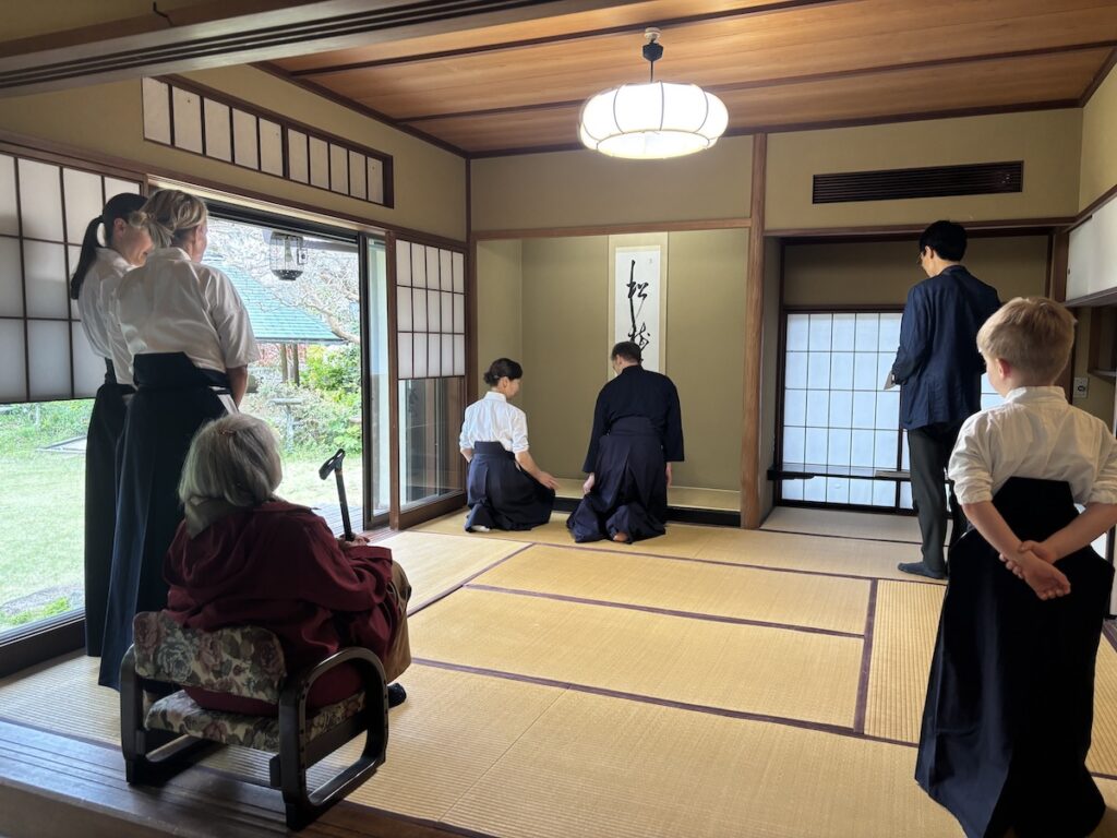 Naginata Experience at Hase bettei