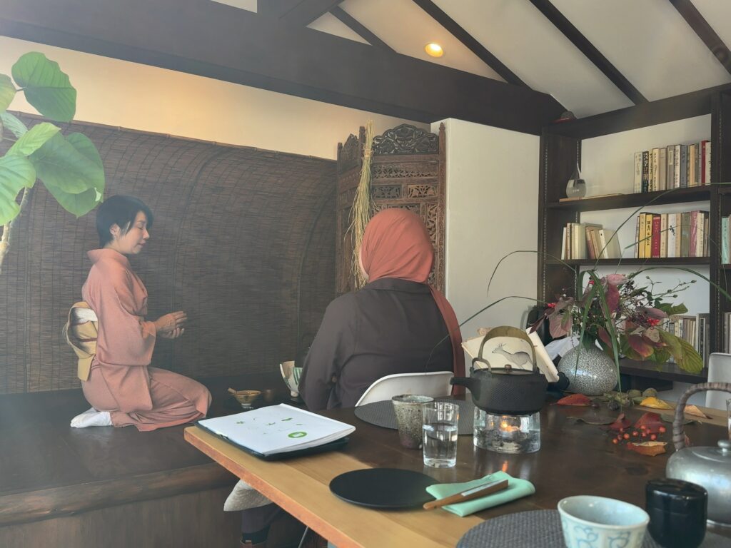 Mindfulness Tea Ceremony Kamakura A Guest from France