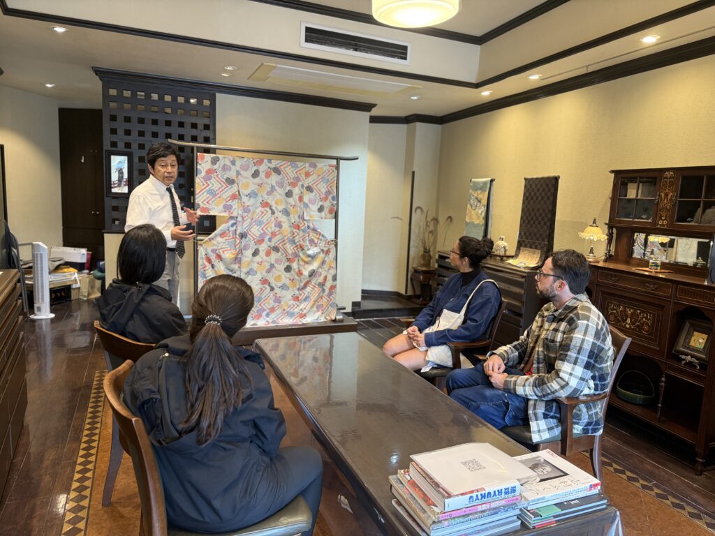 Authentic KIMONO Shop Katsura with Guests from Puerto Rico